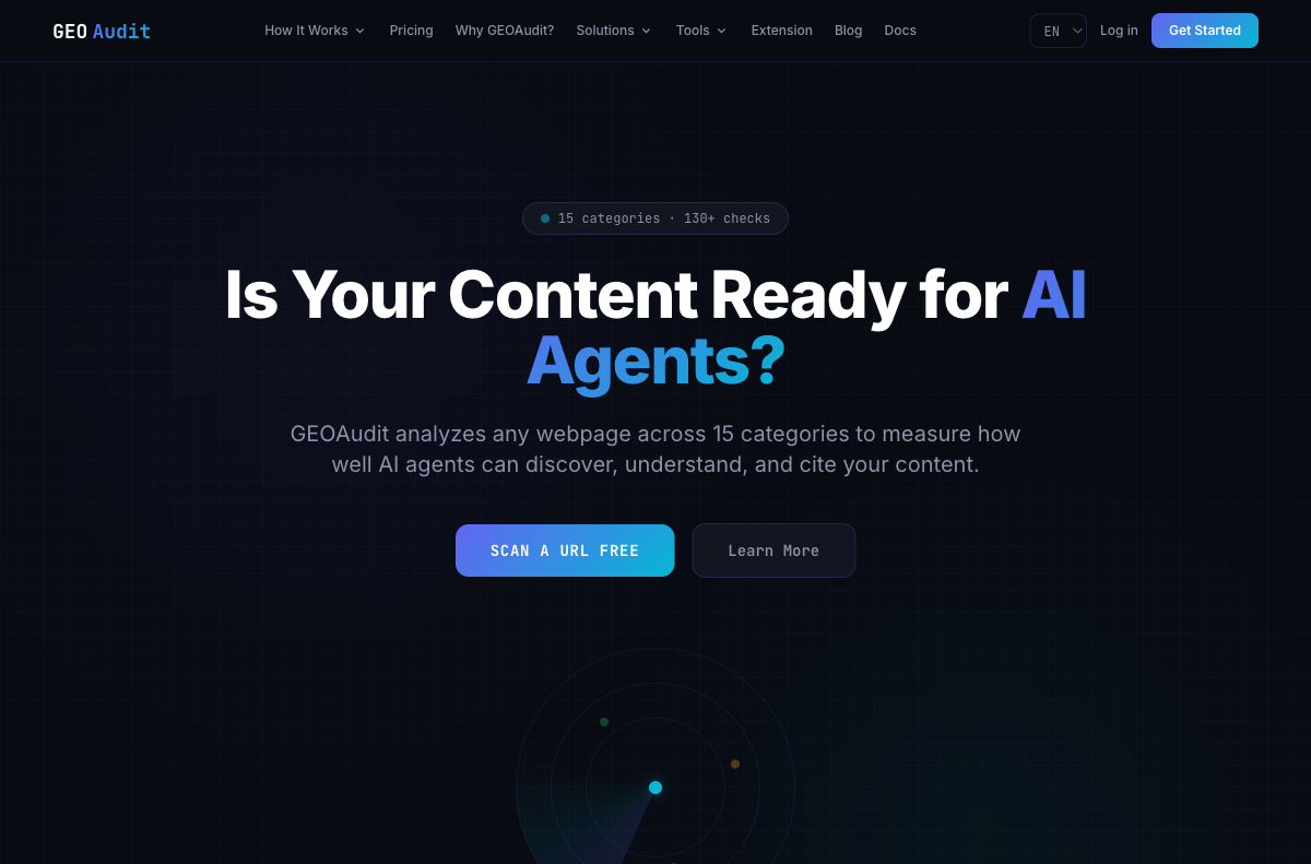 Screenshot: Overlay mode sidebar on a live webpage